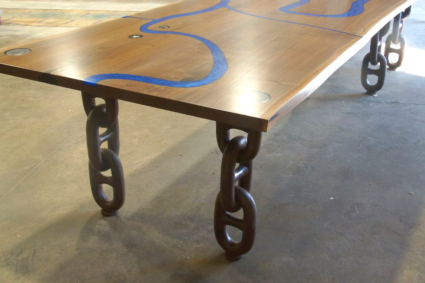ocean epoxy table