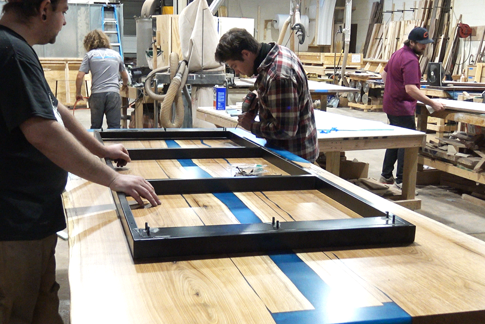epoxy ocean table