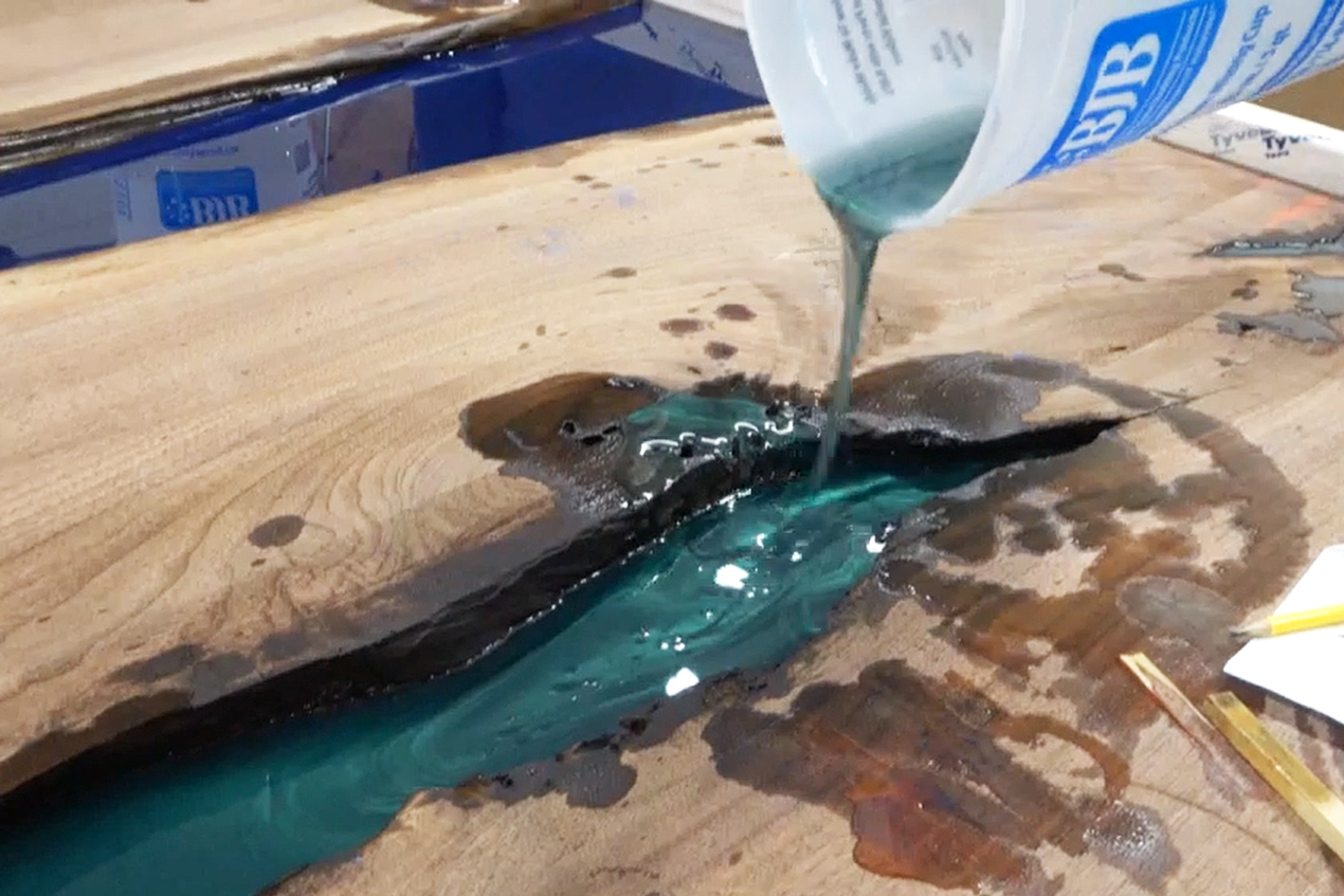 Epoxy resin for wood - The Architects Diary