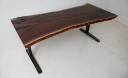 Live Edge Uplift Desk 7