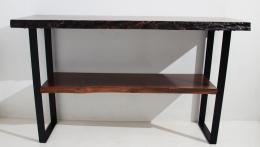 Live Edge Walnut Buffet Table 5