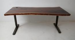 Live Edge Uplift Desk 4