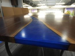 Modular Walnut River Conference Table Set 3