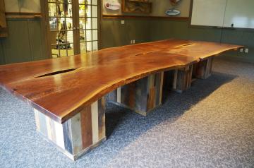 Reclaimed Wood Conference Table 3
