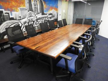 Rustic Barnwood Conference Table