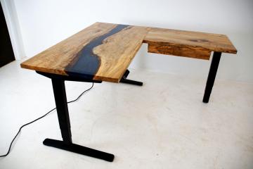 L-Shaped Ergonomic Desk