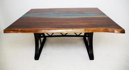 Single Live Edge Dining Room Table 3