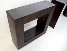 Modern Solid Wood Square Side Table 2