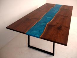 Walnut Blue River Dining Room Table 4