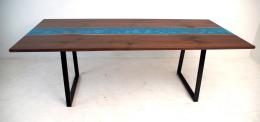 Walnut Blue River Dining Room Table 3