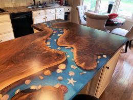 L Shaped Beach Countertop 13