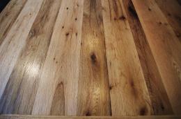 Kitchen Island & Countertop With A Barn Wood Table Top