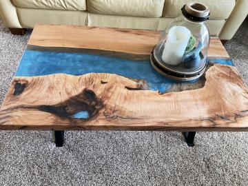 Turquoise River Coffee Table