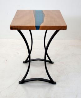 Turquoise River End Table 2
