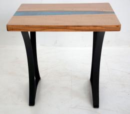 Turquoise River End Table 1