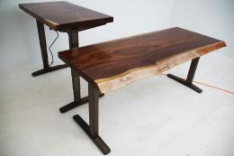 Live Edge Desk With Uplift Return 3