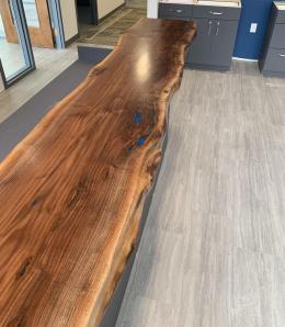 Live Edge Reception Countertop 3