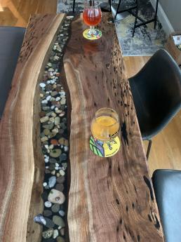 River Rock Sofa Table 9