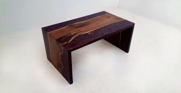 Epoxy Waterfall Coffee Table
