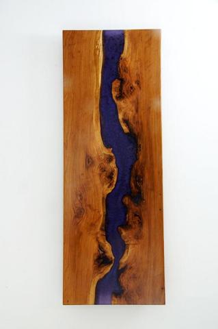 Purple River Wall Hanging