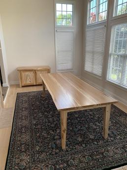 Modern Dining Table And Credenza For Steve WP4 1