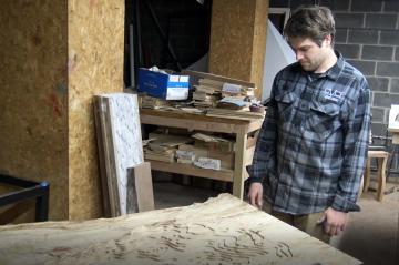 Zach Examines New CNC-Carved Contouring