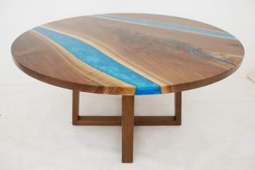 Round Kitchen River Table