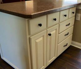 Custom Kitchen Island with Drawers and Storage 2