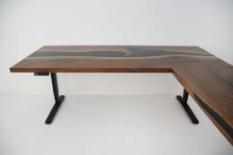 Standing L Shaped Desk With Adjustable Base 1759 3
