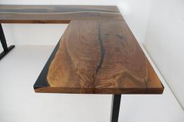 Standing L Shaped Desk With Adjustable Base 1759 19