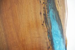 Live Edge Conference Table With LED Lights 1770 11