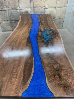 Live Edge River Table With Blue Epoxy 0017 2