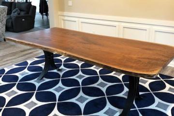 Live Edge Walnut Dining Table for Chere and Dave