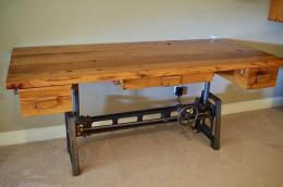 Oak Sewing Desk
