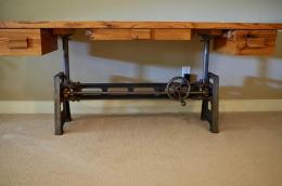 Oak Sewing Desk 2