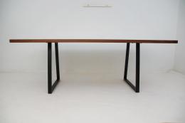 Walnut River Dining Table With Black Epoxy 1781 5