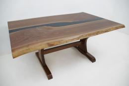 Live Edge Walnut Dining Table 1783