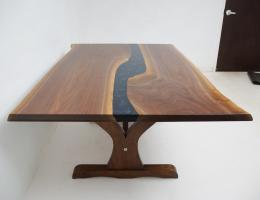 Live Edge Walnut Dining Table 1783 3