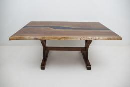 Live Edge Walnut Dining Table 1783 2