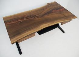 Walnut Desk With Adjustable Height Functionality 1798 5