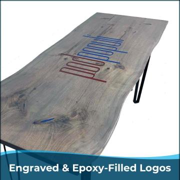 Engraved Epoxy Filled Logos
