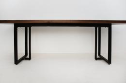 Walnut River Table With Black Epoxy 1853 5