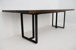 Walnut River Table With Black Epoxy 1853 4