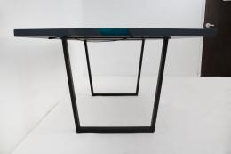 Gray Stained LED Dining Table 1830 5