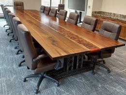22' Epoxy River Conference Table 1860 9