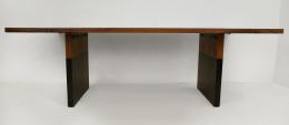 Walnut River Dining Table With Custom Base 1811 4