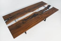 Walnut Epoxy River Dining Table 1802 2