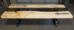 Elm Conference Table With Embedded Scale Construction M