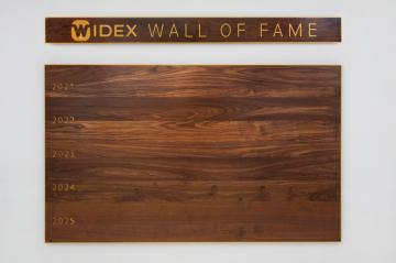 Custom Walnut Sign Engraved Logo