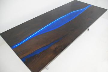 LED Epoxy Resin Table 4 - Dining Table